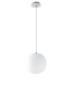 Outdoor Globe Pendant, White, IP65, E27 - 1