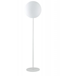 Outdoor Globe Pendant, White, IP65, E27 - 1