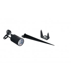 Outdoor LED Aluminium Flood Light With
Spike Included, Black, IP67, Rgb+4000K - 1