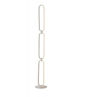 Integrated LED Floor Globe Lamp, White, 4000K - 1
