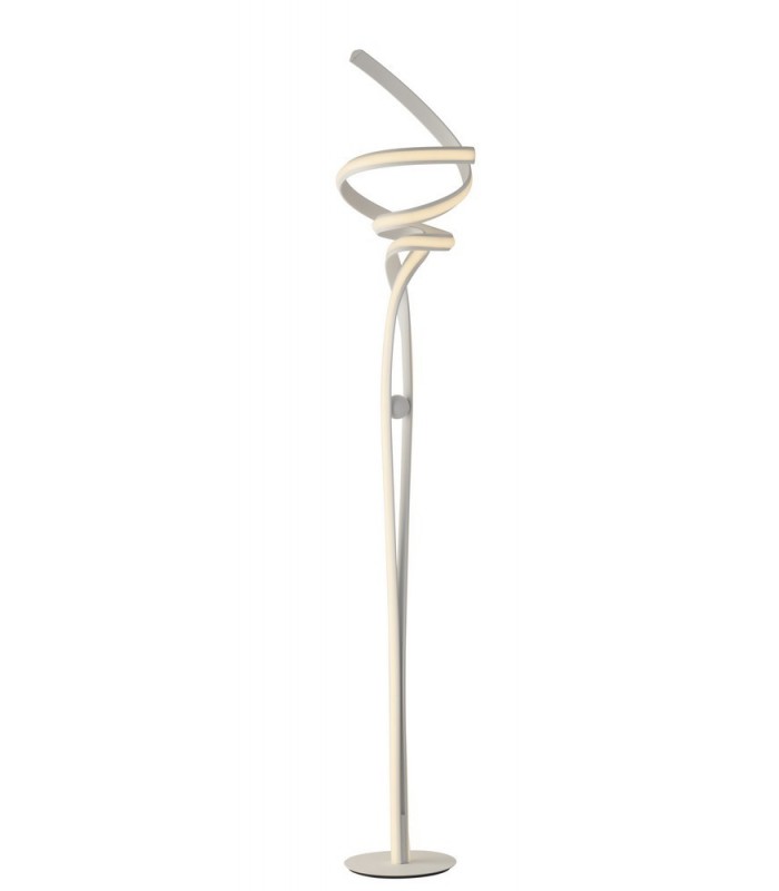 Integrated LED Floor Lamp, White, 4000K - 1