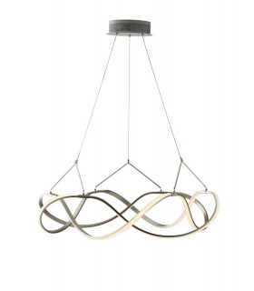 Integrated LED Ceiling Pendant, Nickel, 4000K - 1
