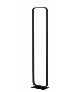 Integrated LED Globe Floor Lamp, Mocha, 4000K - 1