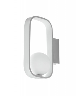 Wall Globe Lamp, White, G9 - 1