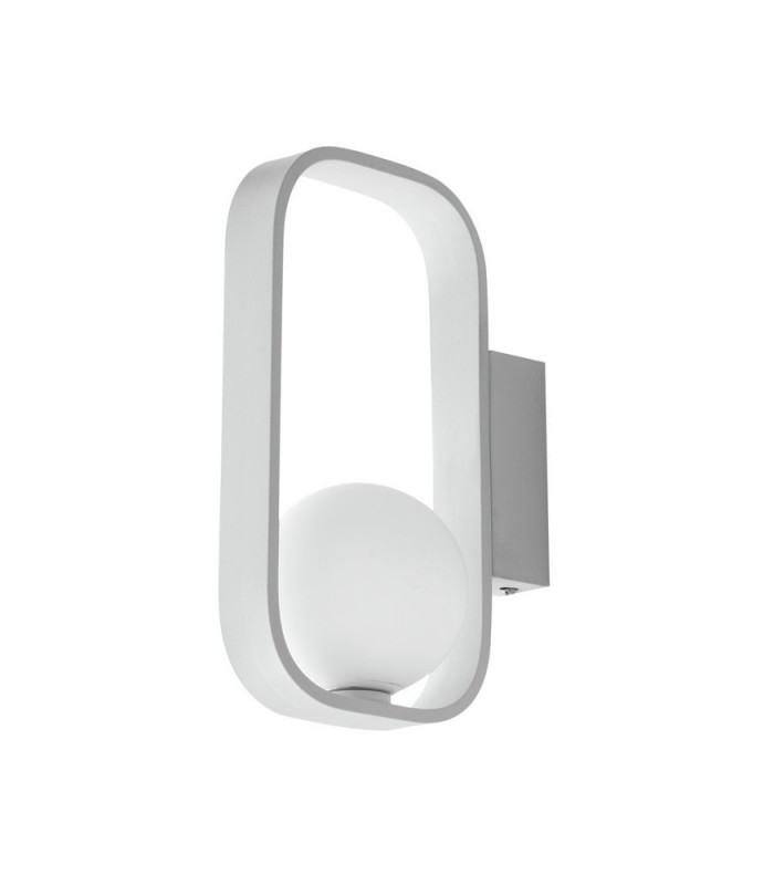 Wall Globe Lamp, White, G9 - 1