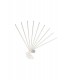 Integrated LED Flush Ceiling Light, White Opal, 4000K - 1