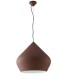 Dome Ceiling Pendant, Corten, White, E27 - 1