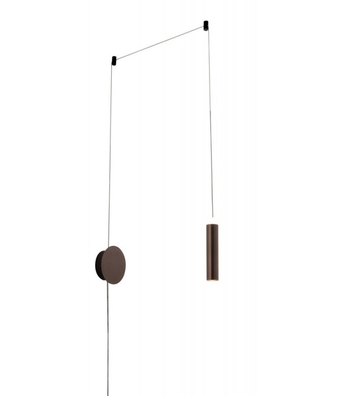 LED Wall Ceiling Pendant, Bronze - 1