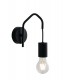 Arch Wall Lamp, Black, E27 - 1