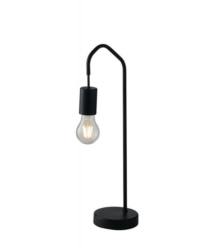 Arch Table Lamp, Black, E27 - 1