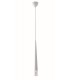 Slim Round Ceiling Pendant, Glass, White, GU10 - 1
