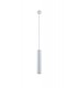 Slim Round Ceiling Pendant, Glass, White, GU10 - 1
