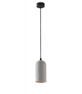 Dome Ceiling Pendant, Light Grey, E27 - 1