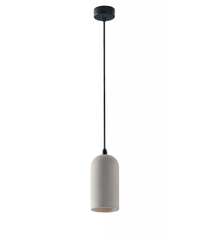 Dome Ceiling Pendant, Light Grey, E27 - 1