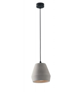 Dome Ceiling Pendant, Light Grey, E27 - 1