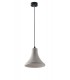 Dome Ceiling Pendant, Light Grey, E27 - 1