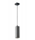 Slim Square Ceiling Pendant, Dark Grey, GU10 - 1