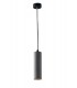 Slim Round Ceiling Pendant, Dark Grey, GU10 - 1