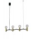 Bar Ceiling Pendant, Black, Gold, E27 - 1