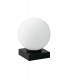 Globe Table Lamp, Black, Opal, E14 - 1
