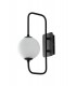 Globe Frame Table Lamp, Black Opal, G9 - 1
