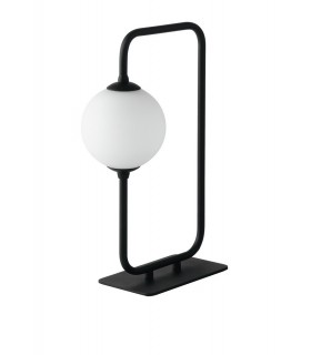 Globe Frame Table Lamp, Black Opal, G9 - 1