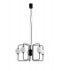 8 Light Globe Ceiling Pendant, Black Opal, G9 - 1