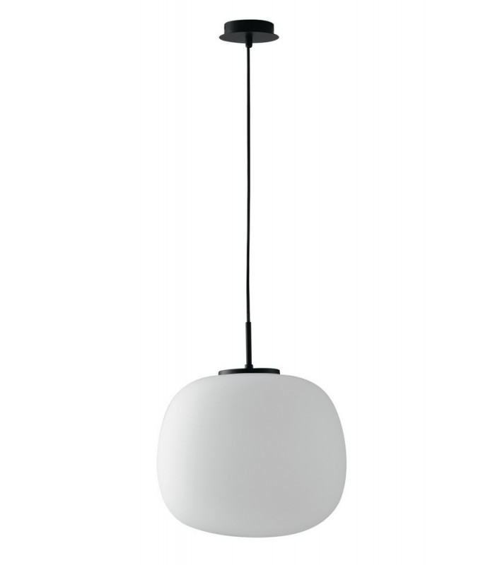 Globe Ceiling Pendant, Black Opal, E27 - 1