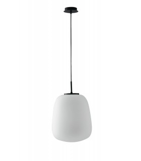 Globe Ceiling Pendant, Black Opal, E27 - 1