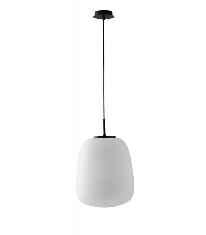 Globe Ceiling Pendant, Black Opal, E27 - 1