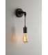 Pipe Effect Wall Lamp, Rust, E27 - 1