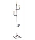 Pipe Effect Mutli Arm Floor Lamp, Zinc, E27 - 1