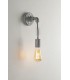 Pipe Effect Wall Lamp, Zinc, E27 - 1