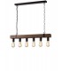 Bar Ceiling Pendant, Moro, Antique Wooden, E27 - 1