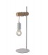 Table Lamp, Pine, White, E27 - 1