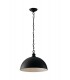 Dome Bar Pendant, Black White, E27 - 1