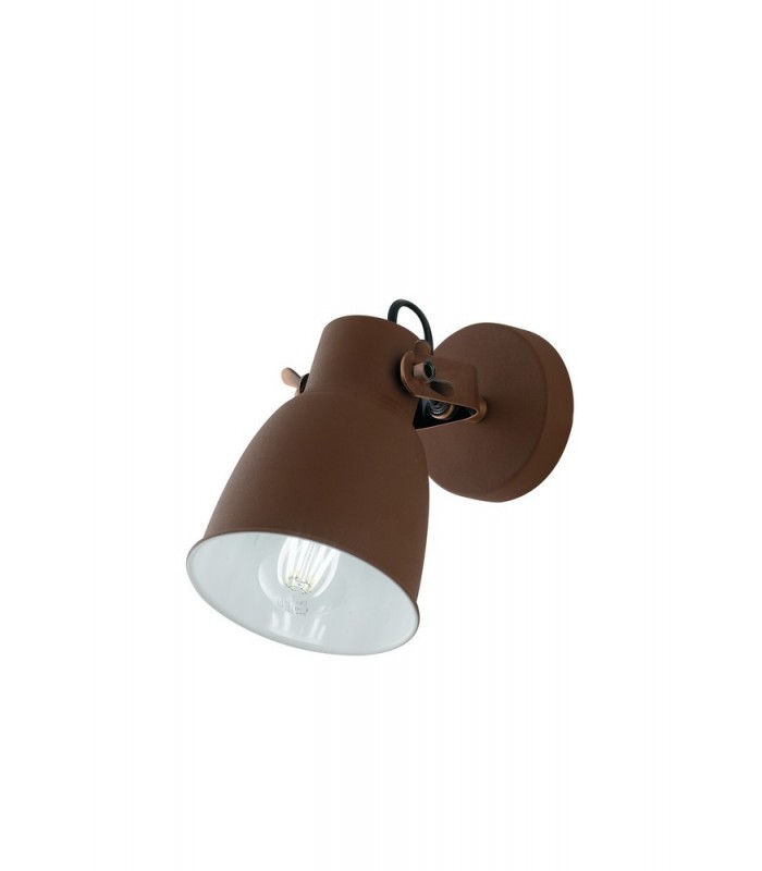 Wall Reading Task Light, Corten, Copper, White, E27 - 1