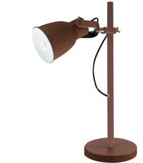 Table Task Lamp, Corten, Copper, White, E27 - 1
