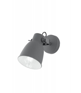 Wall Reading Task Light, Grey, White, Nickel, E27 - 1