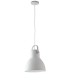 Dome Ceiling Pendant, White, Nickel, E27 - 1