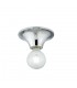 Simple Ceiling Lamp, Chrome, E27 - 1