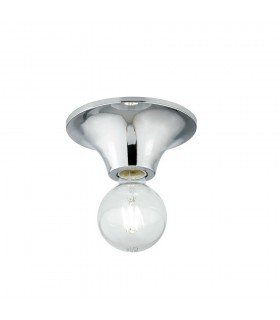 Simple Ceiling Lamp, Chrome, E27 - 1