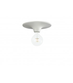 Simple Ceiling Lamp, White, E27 - 1