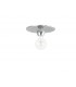 Simple Ceiling Lamp, Chrome, E27 - 1