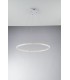Integrated LED Circular Crystal Pendant Light, 4000K - 1