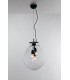 Globe Ceiling Pendant Black, E27 - 1