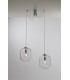 Twin Dome Ceiling Pendant Light, E27 - 1
