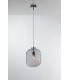 Glass Ceiling Pendant, Blue, E27 - 1