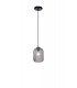 Glass Dome Pendant, Grey, - 1