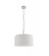 Shiny Dome Ceiling Pendant, White, E27 - 1